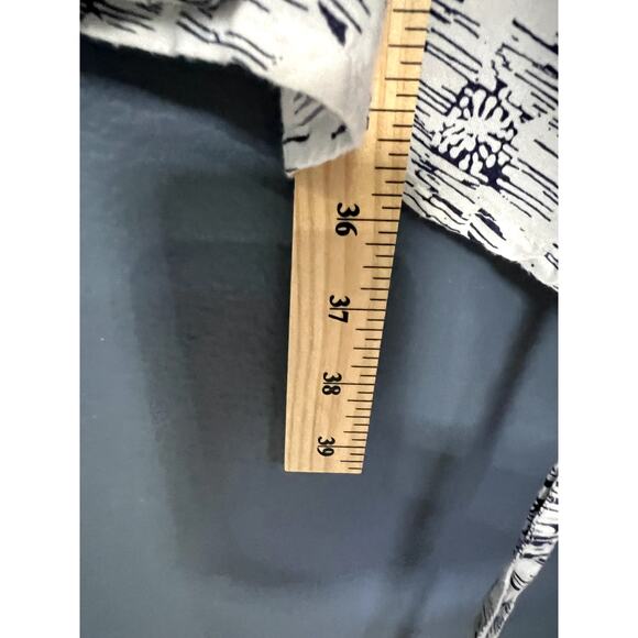 Roxy Wrap Dress Women's Size Large Floral Hawaiian Sundress Preppy Detail Sleeve - Picture 13 of 13